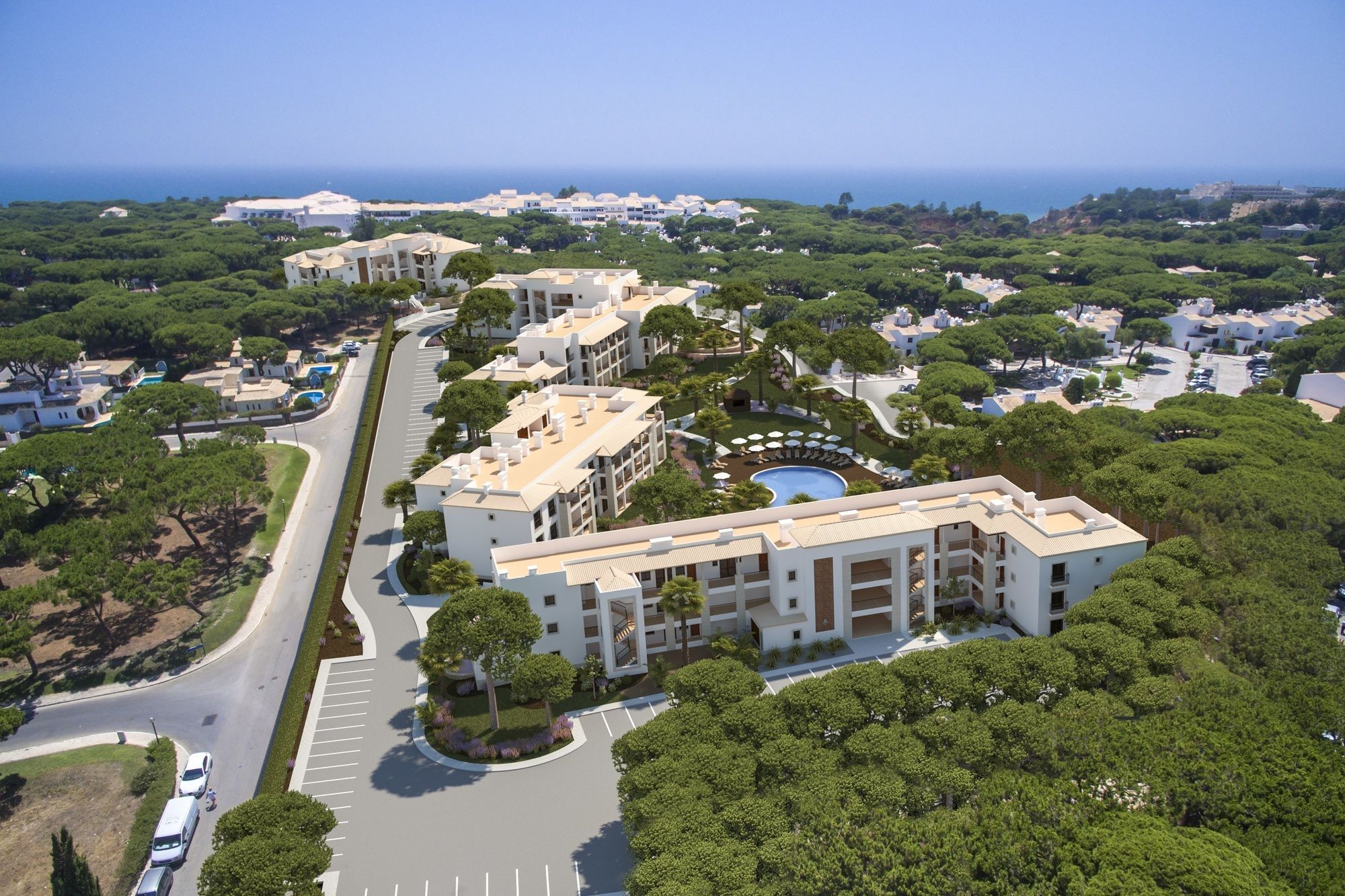 Pine Cliffs Gardens Hotel Albufeira Bagian luar foto